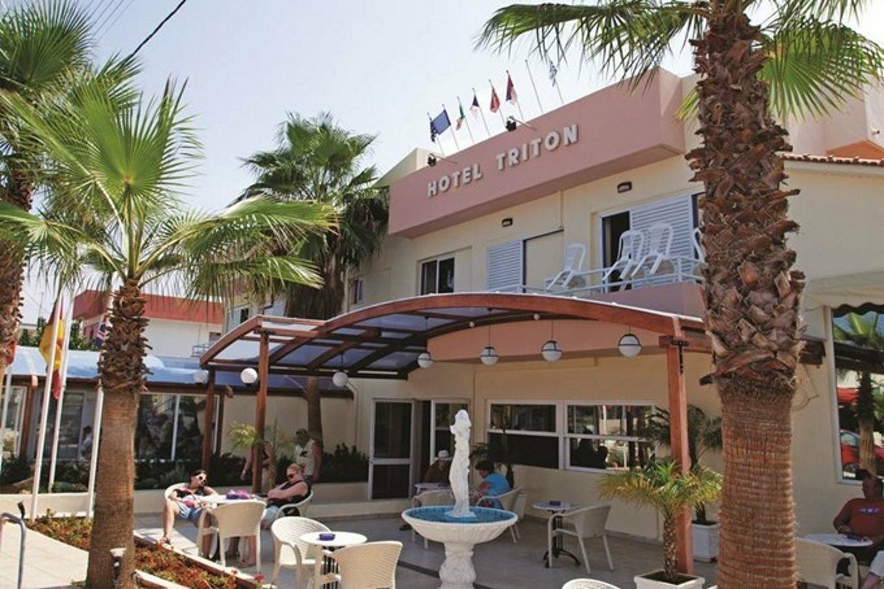 Hotel Triton Malia Exterior foto